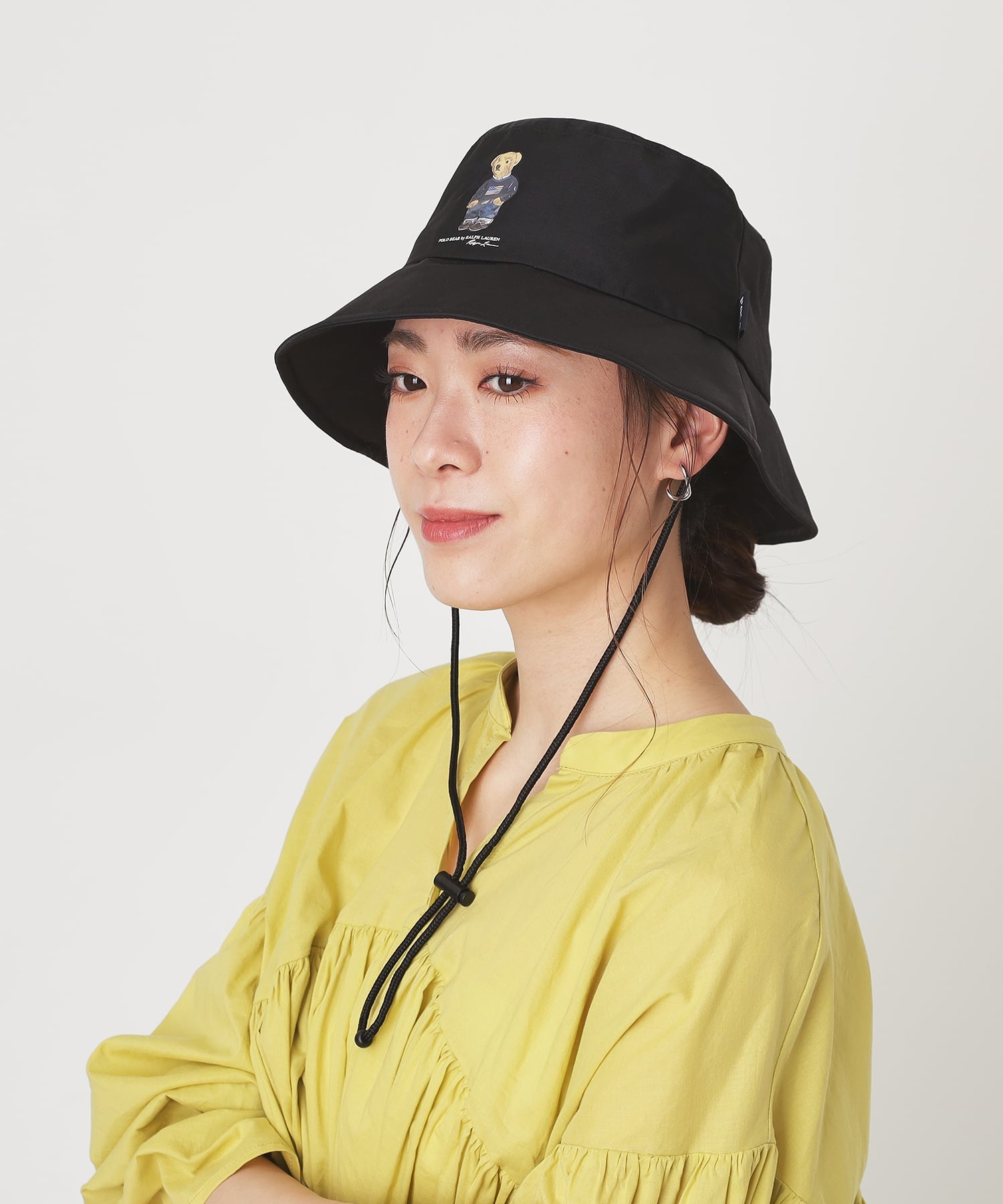 Дождевая шляпа POLO RALPH LAUREN "Медведь Поло", Black