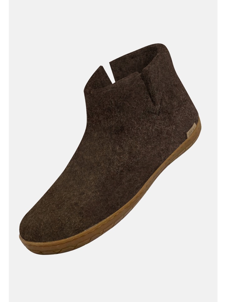 Сабо glerups Boots Naturkautschuksohle, цвет Nature brown — фото 4