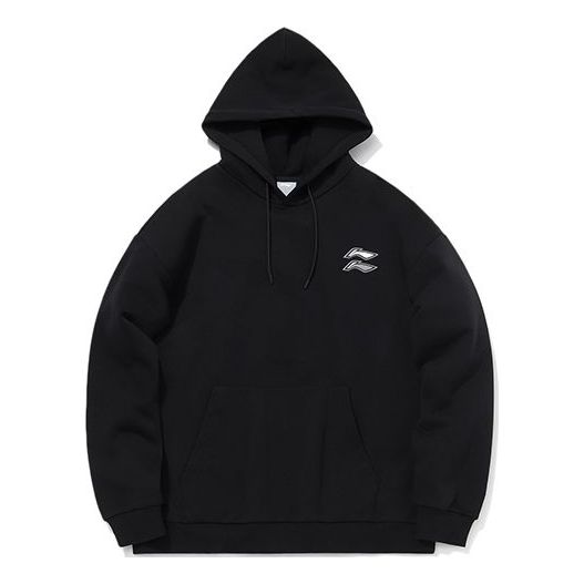 

Худи Li-Ning Sports Fashion Series Loose Pullover Hoodie 'Black', черный