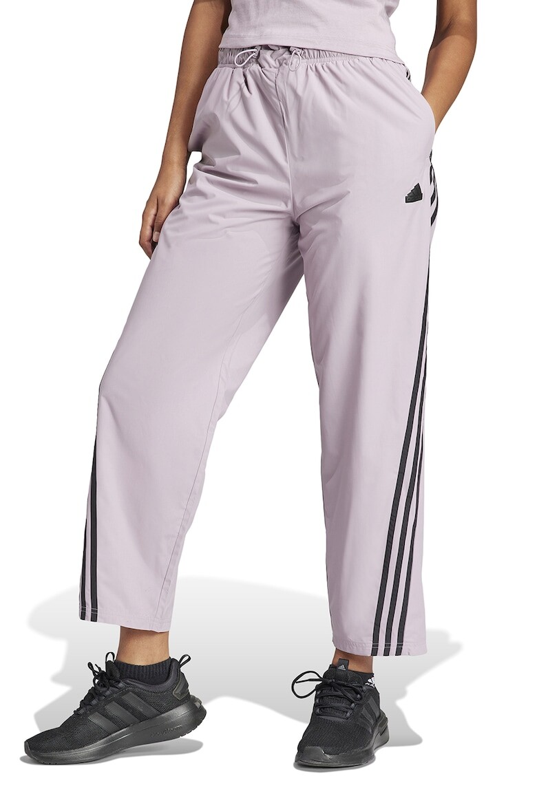 

Брюки с боковыми карманами и широкими штанинами Adidas Sportswear, розовый