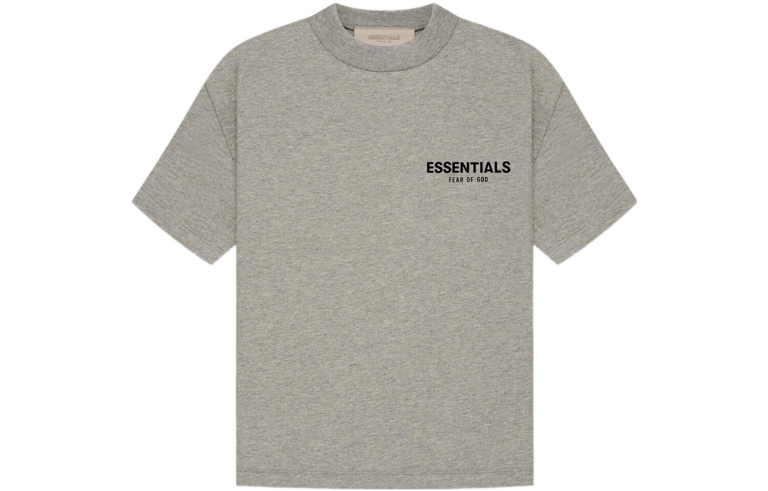 

Детская футболка Fear Of God Essentials, цвет Dark Oatmeal