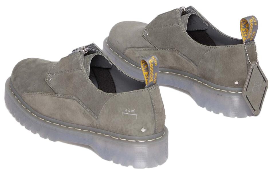 Мужские повседневные мужские кроссовки унисекс Dr.Martens 1461 Bexseries, Gray — фото 4