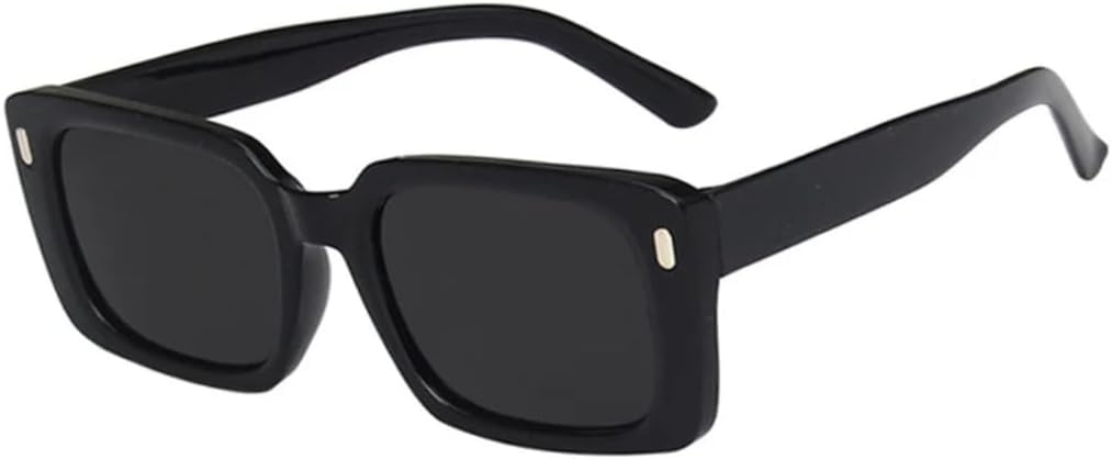 

Солнцезащитные очки с защитой от УФ-излучения UV400 | Оранжево-розовые панк-очки с заклепками | для женщин и мужчин, для занятий спортом на открытом воздухе и вождения DSVIGF, Black-black