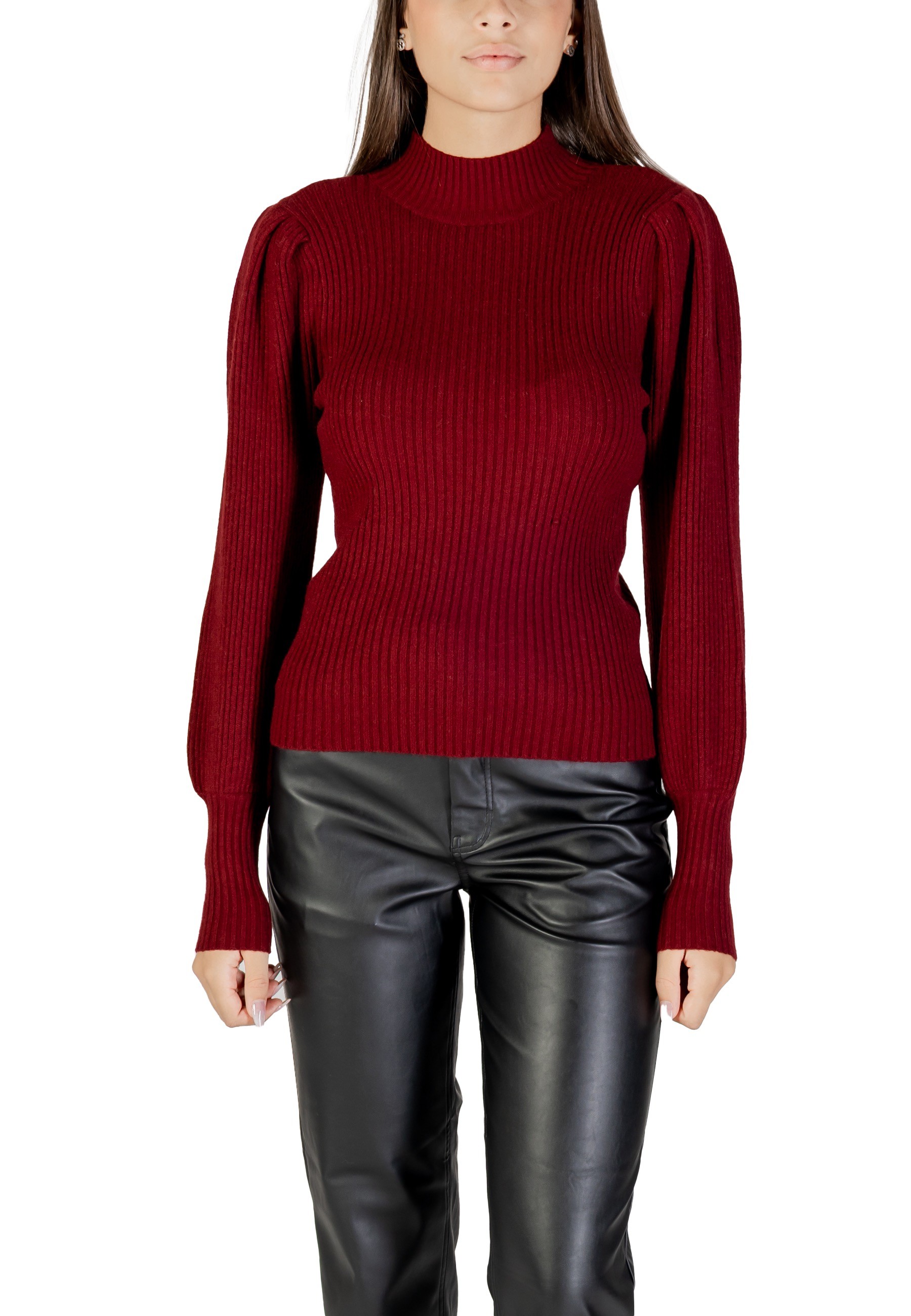 

Трикотаж Only, бордовый