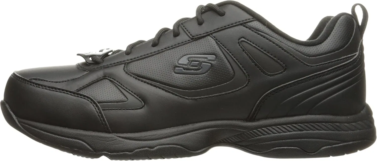 Мужские рабочие кухонные кроссовки Skechers Dighton Athletic, Black — фото 2