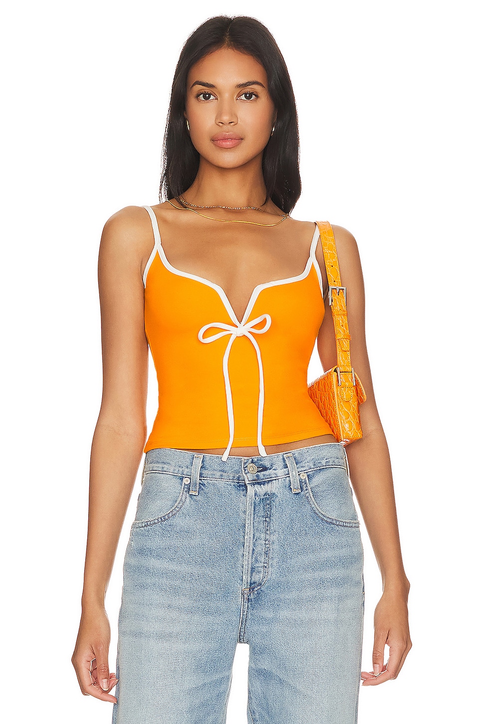 

Топ Maddison Lovers And Friends, orange & white