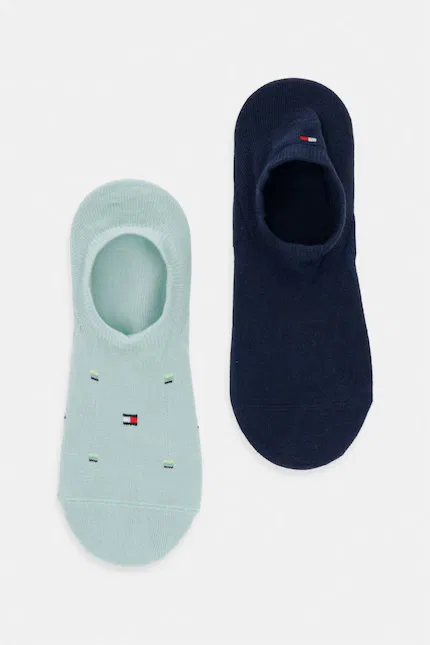 Носки короткие 2 шт Tommy Hilfiger, зеленый