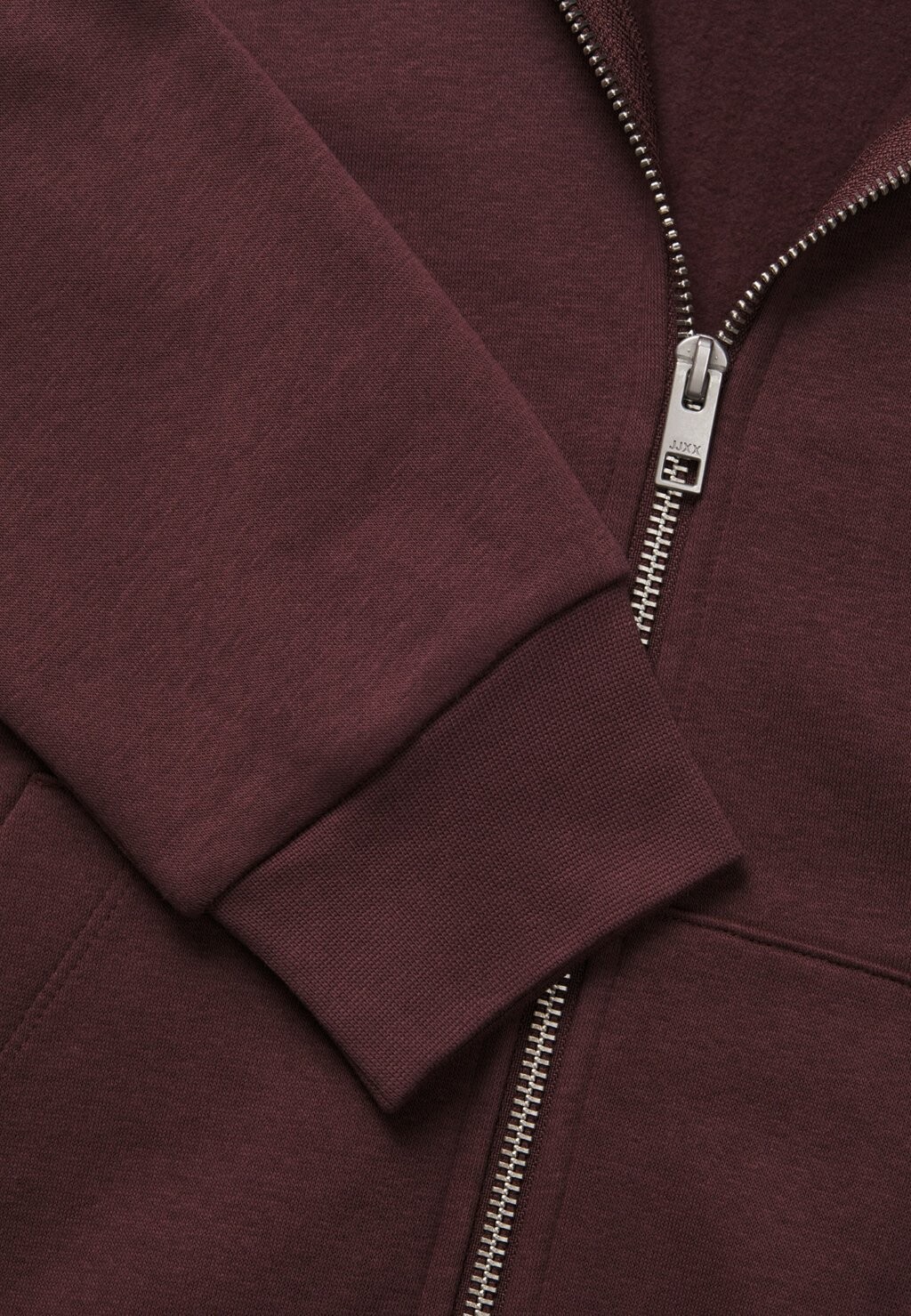 

Свитер на молнии JXABBIE EVERY ZIP HOOD JJXX, темно-коричневый
