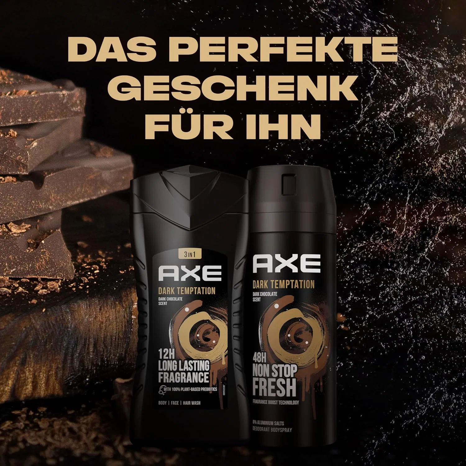 Мужской подарочный набор «Dark Temptation» от Axe ‎Axe — фото 3