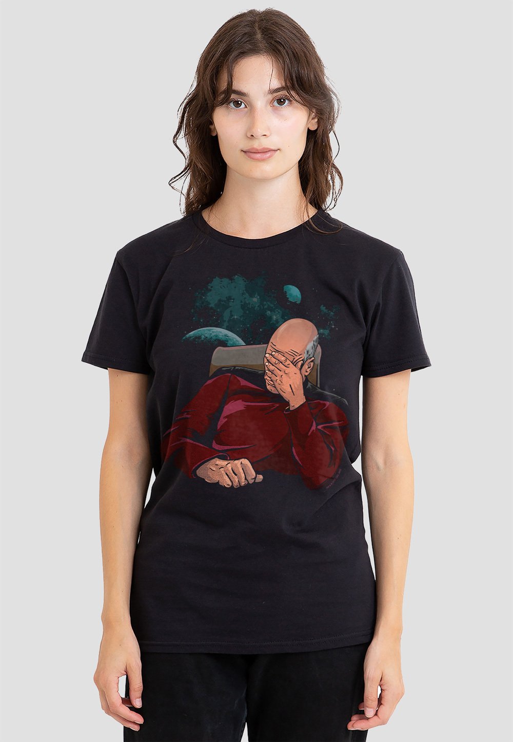 

Футболка с принтом STAR TREK Cotton Soul, черный