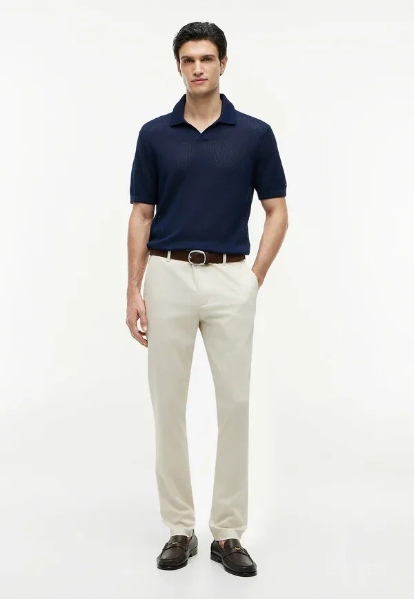Брюки-карго принтованные Tommy Hilfiger Bleecker, цвет бежевый — фото 2