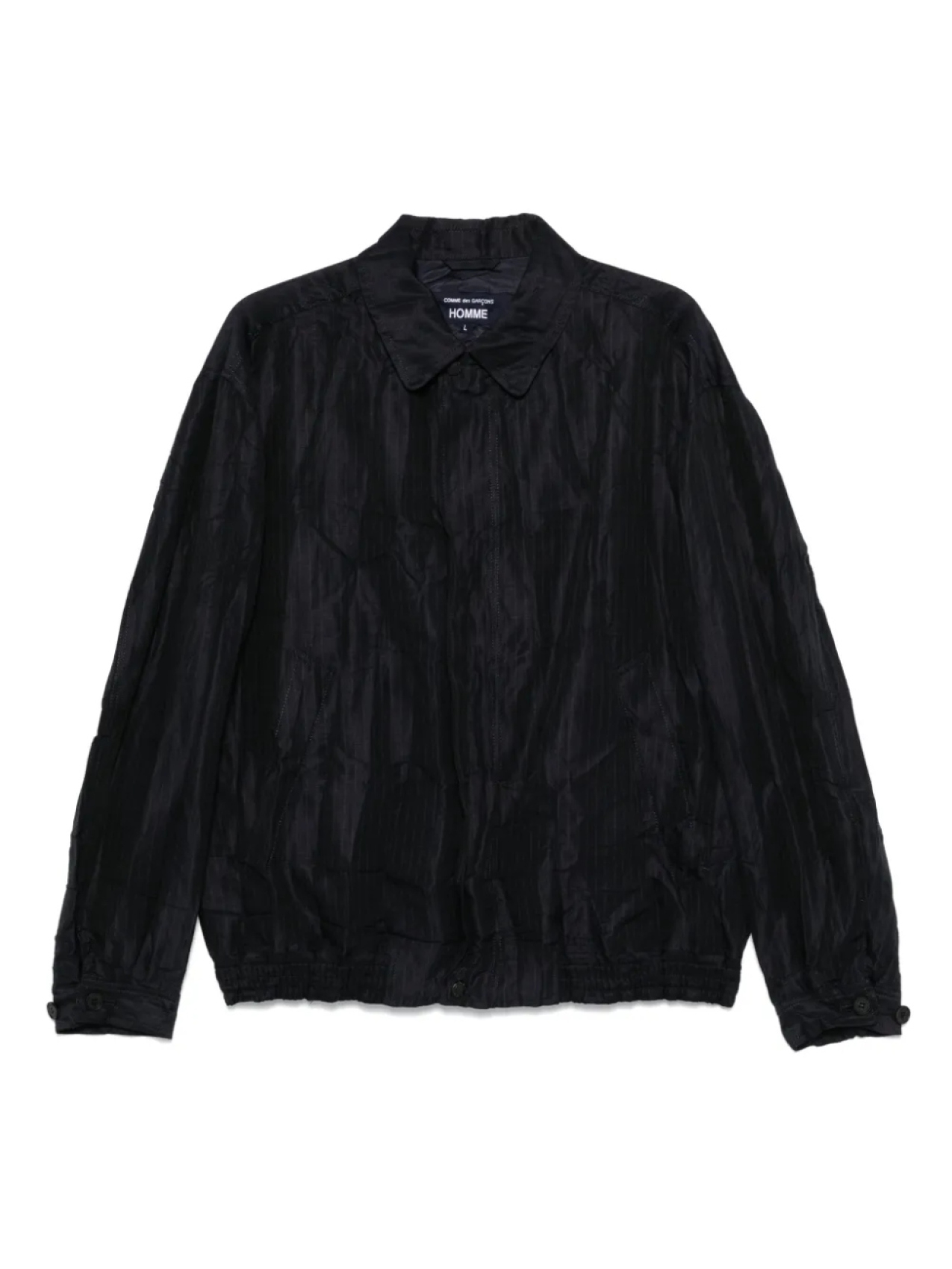 

Куртка-рубашка в тонкую полоску Comme des Garçons Homme, синий