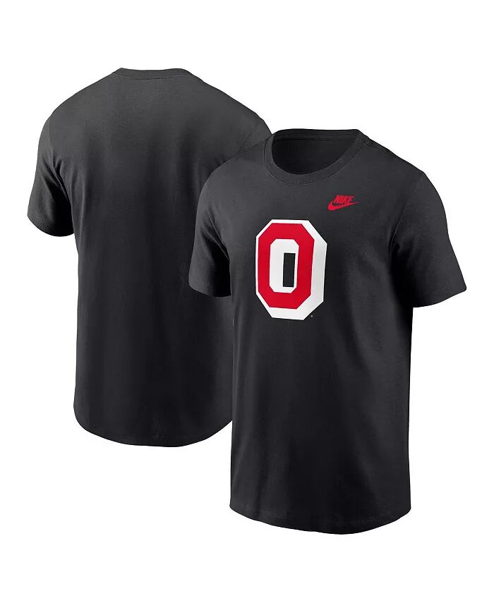 

Мужская черная футболка Ohio State Buckeyes Legacy с альтернативным логотипом Nike