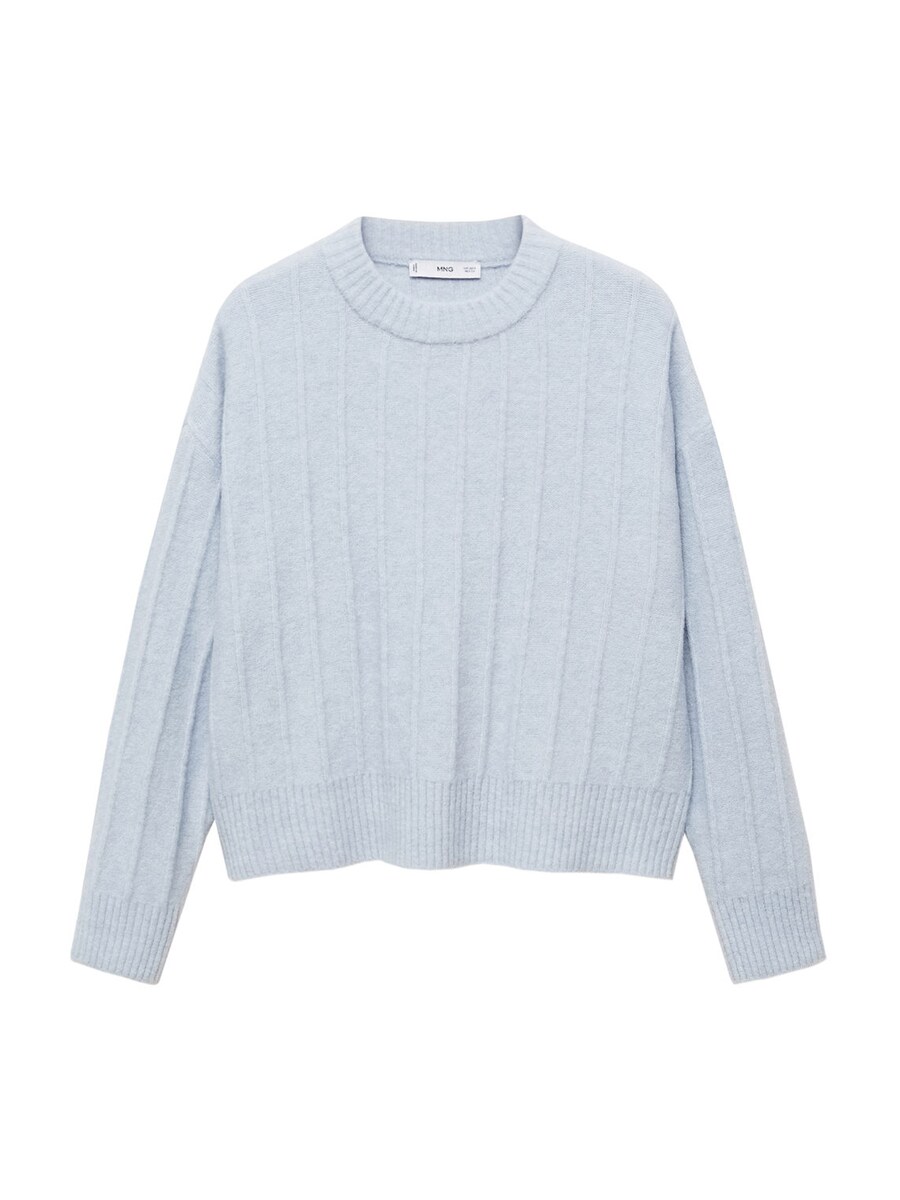 

Базовый свитер MANGO Sweater TALDON, светло-синий