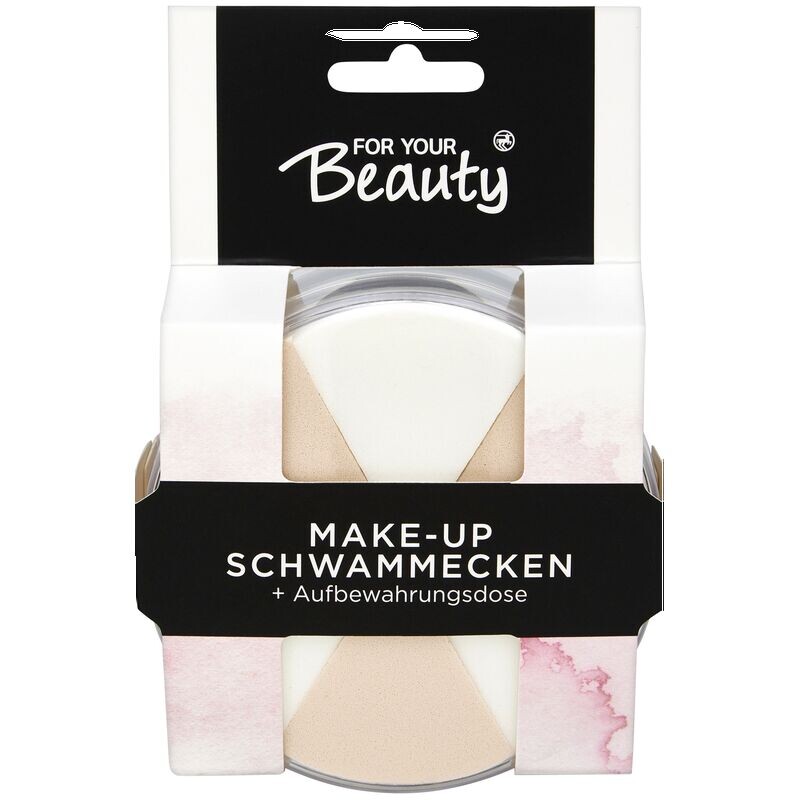 

Уголки спонжа для макияжа For Your Beauty, 12 шт.