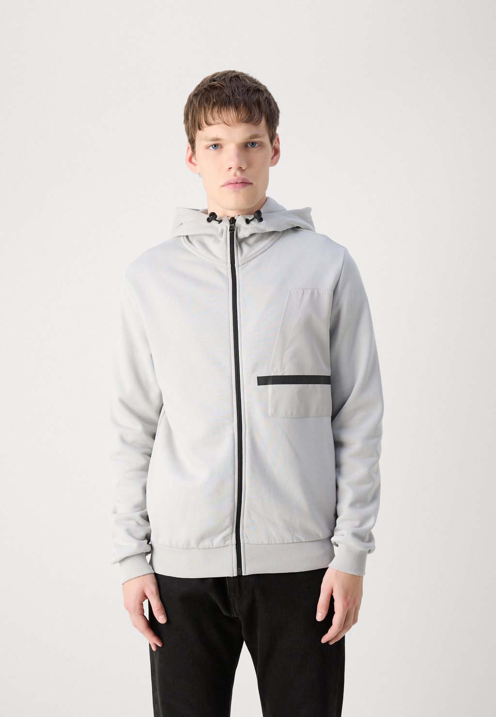 

Толстовка на молнии MENS Colmar Originals, светло-серый