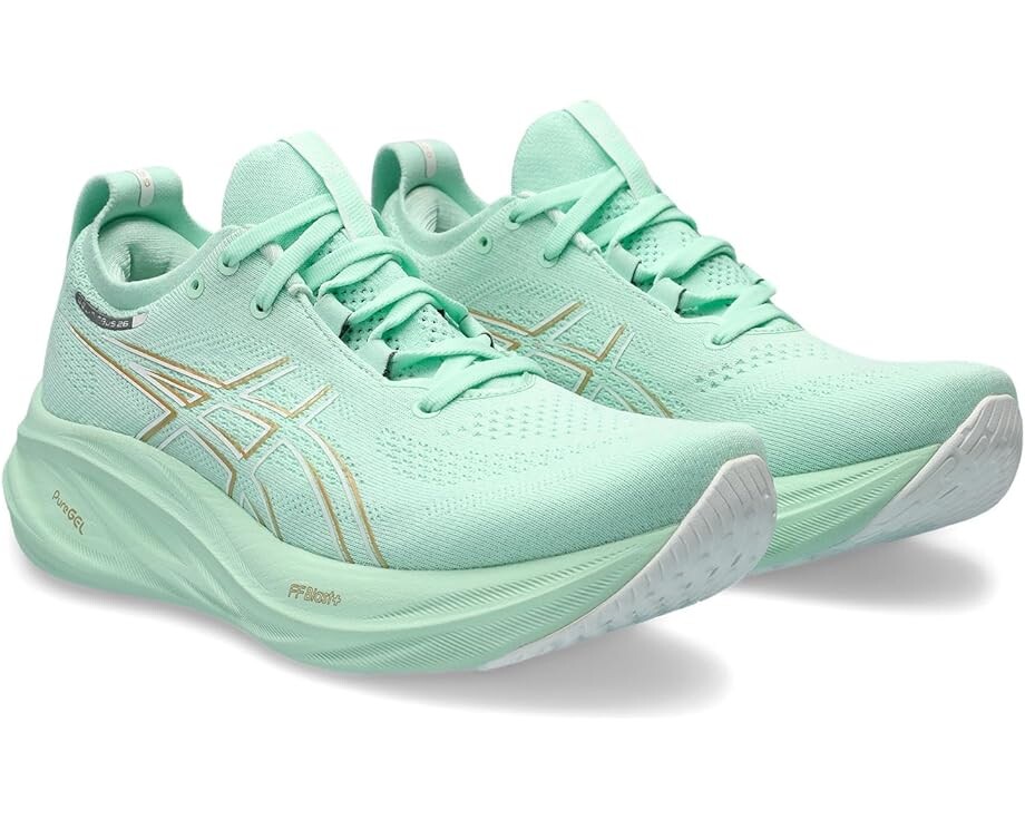 

Кроссовки ASICS GEL-Nimbus 26, цвет Mint Tint/Pale Mint