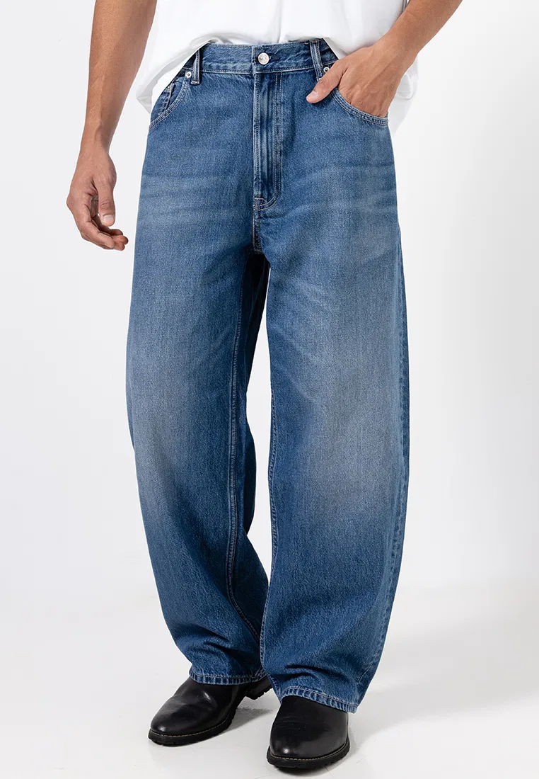 Джинсы regular fit, Barrel Fit, Calvin Klein Jeans