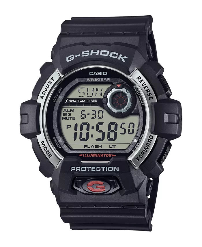 

Мужские черные часы с корпусом из смолы, 55.1 мм, G8900S-1 G-Shock