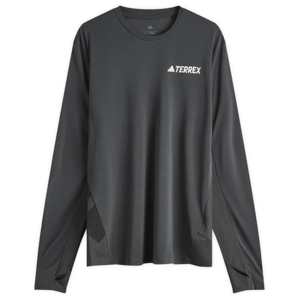 

Футболка с длинным рукавом Terrex xperior climacool+ Adidas, цвет carbon