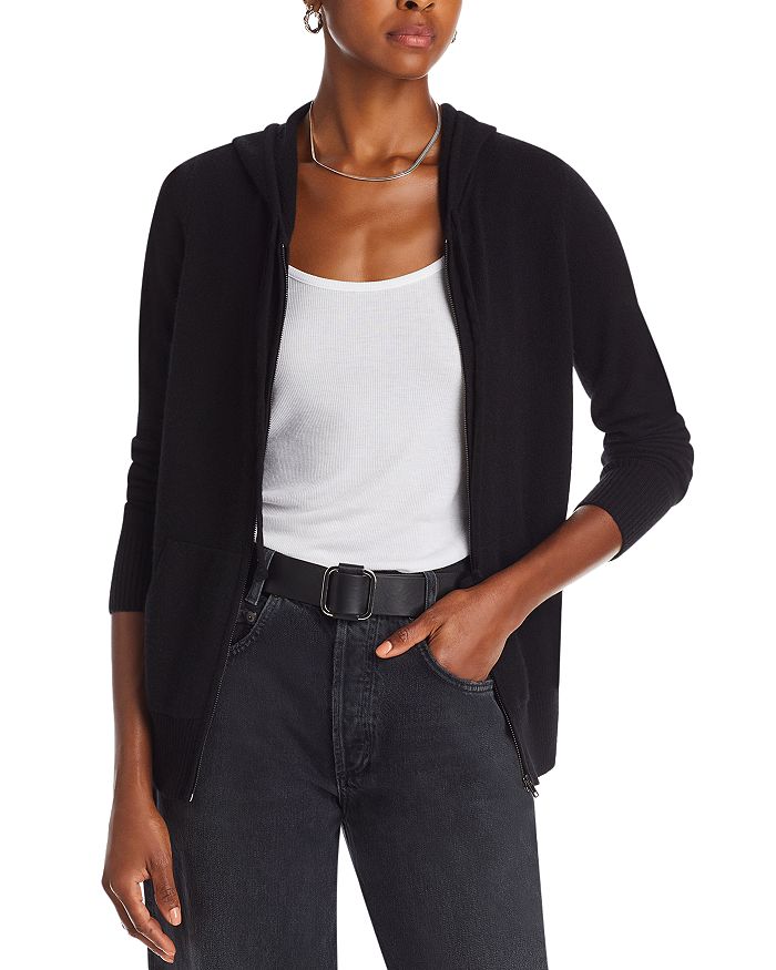 

Зип-худи - эксклюзив C by Bloomingdale's Cashmere, синий