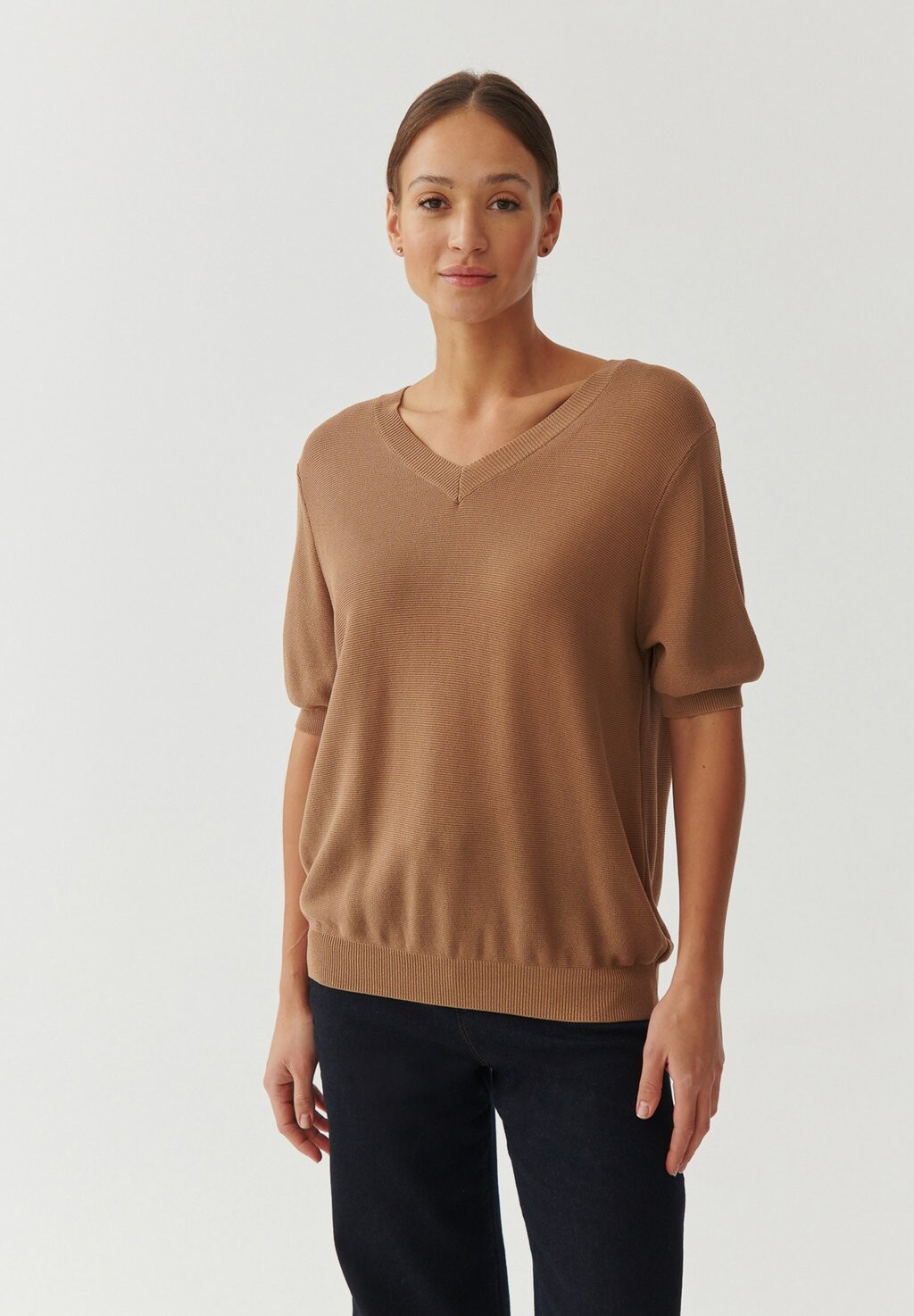 

Футболка базовая FOKIA TATUUM, цвет beige