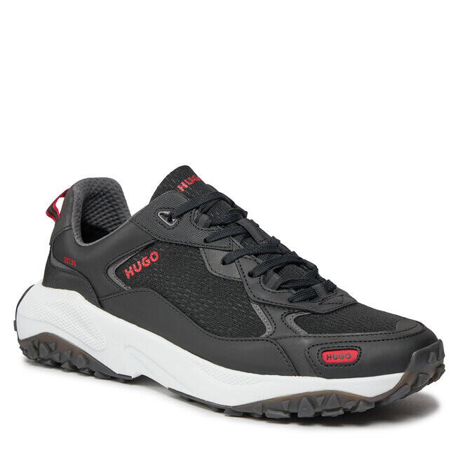 

Кроссовки Hugo, черный, Черный;серый, Кроссовки Hugo, черный