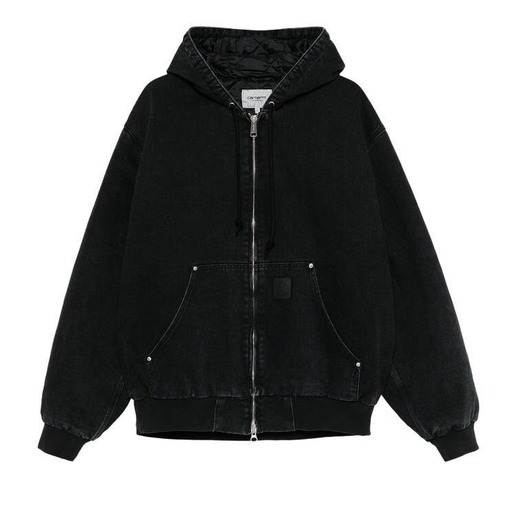 

Куртка Carhartt WIP OG Active Rivet Jacket Black (Stone Washed), черный