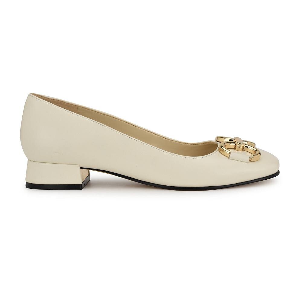Женские модельные туфли без шнуровки с квадратным носком Nine West Works, цвет Medium Natural — фото 2