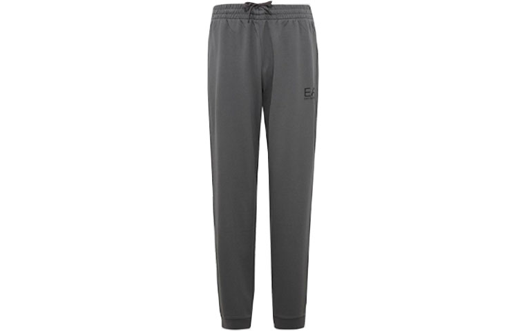 Спортивные трикотажные брюки SS22 мужские серые EMPORIO ARMANI, серый — фото 3