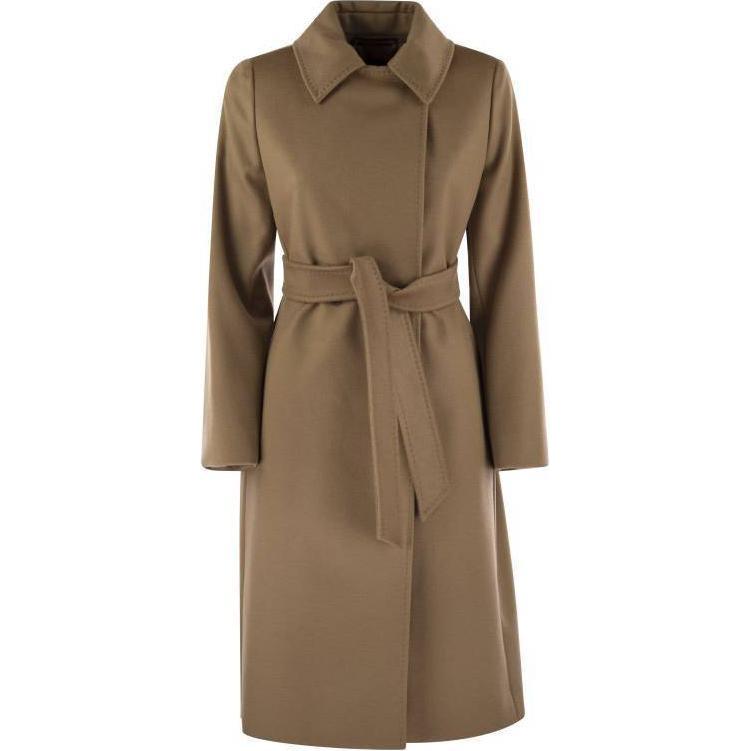

Макс Мара Студио поясное пальто с длинными рукавами MaxMara, коричневый