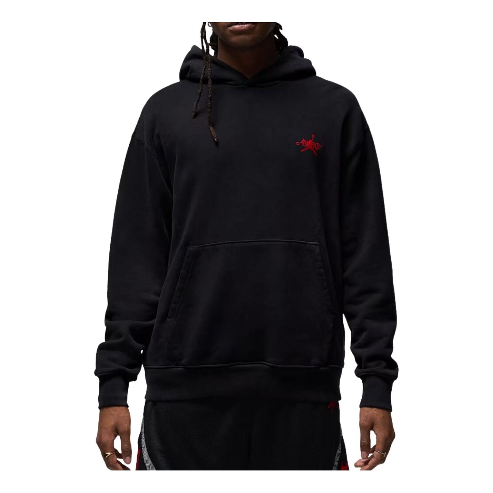 

Худи Air Jordan x Awake NY Fleece 'Black Sail University Red'