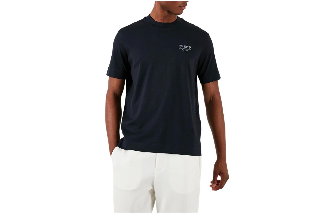 

Футболка мужская черная EMPORIO ARMANI