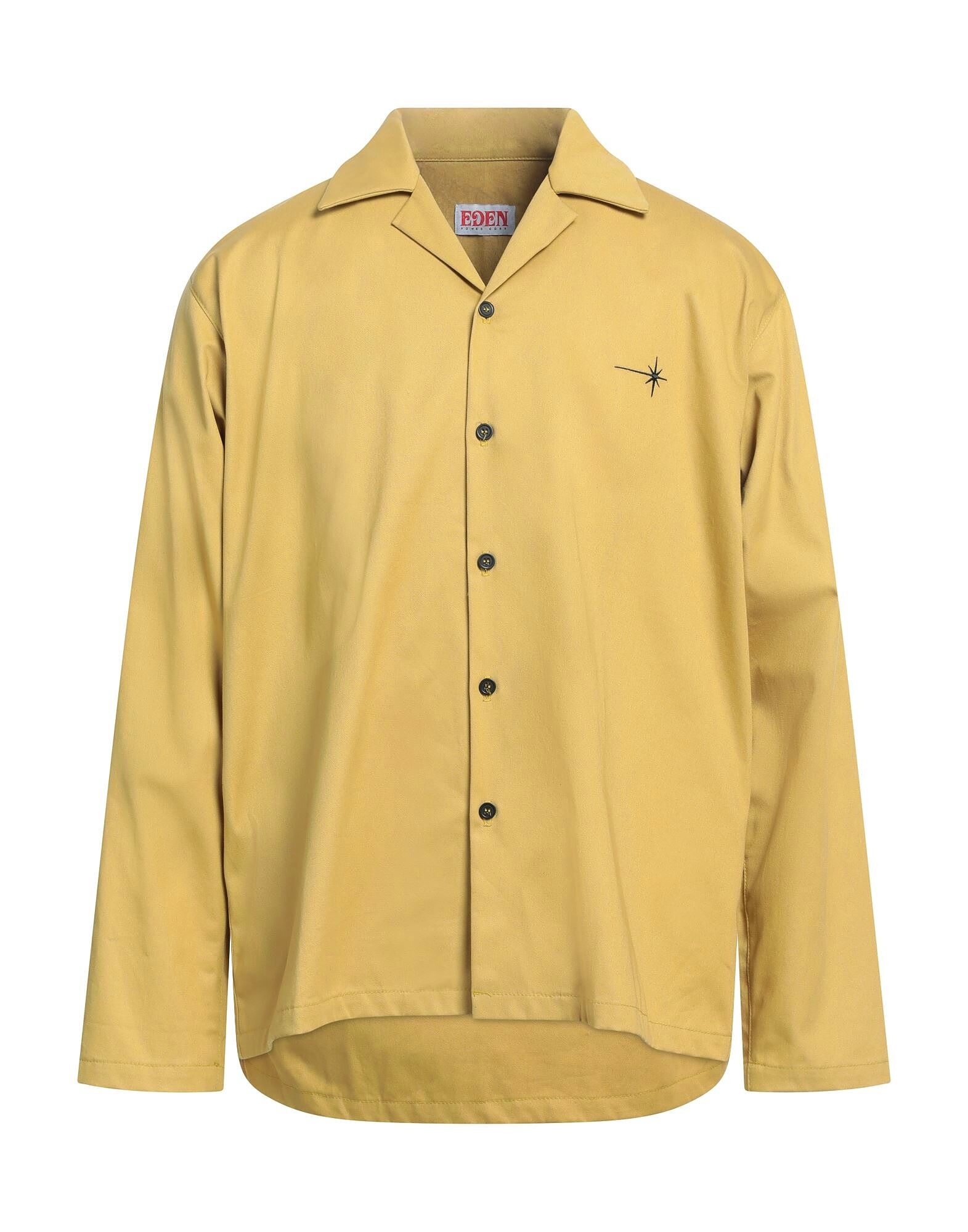 

Рубашка Eden Power Corp, горчичный