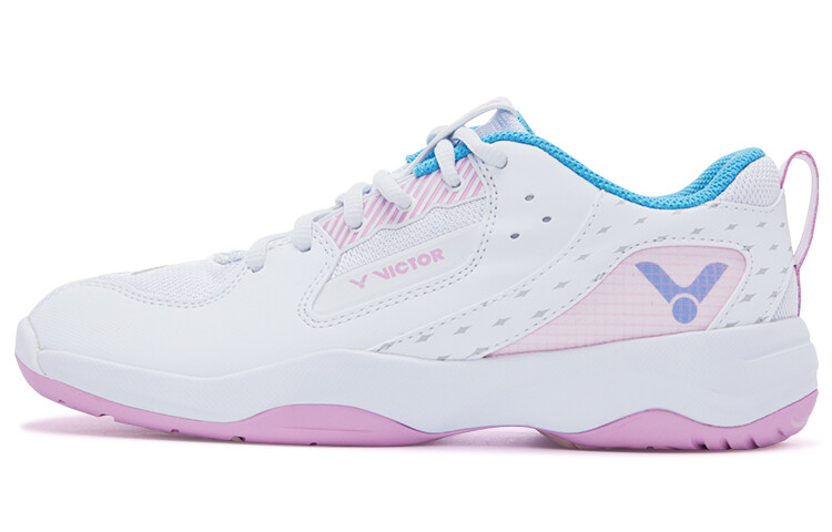 

Кроссовки VICTOR Badminton Shoes Unisex Low-top White/pink, белый