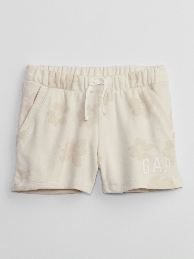 

Детские шорты с логотипом Gap, бежевый