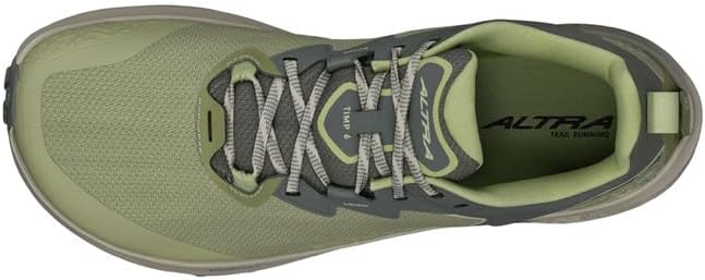 Мужские кроссовки для трейлового бега ALTRA TIMP 6, оливковый — фото 2