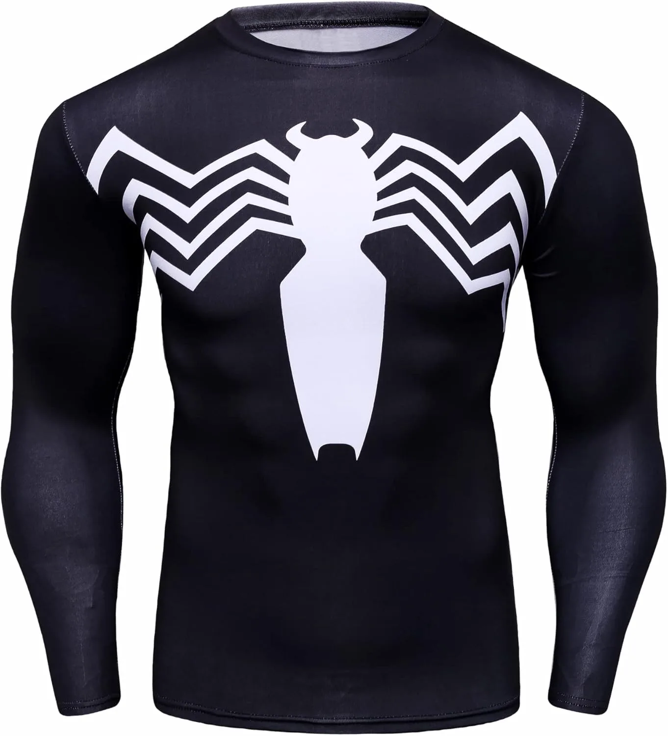 

Мужская компрессионная футболка с длинным рукавом 3D Print для фитнеса TIMWOODER