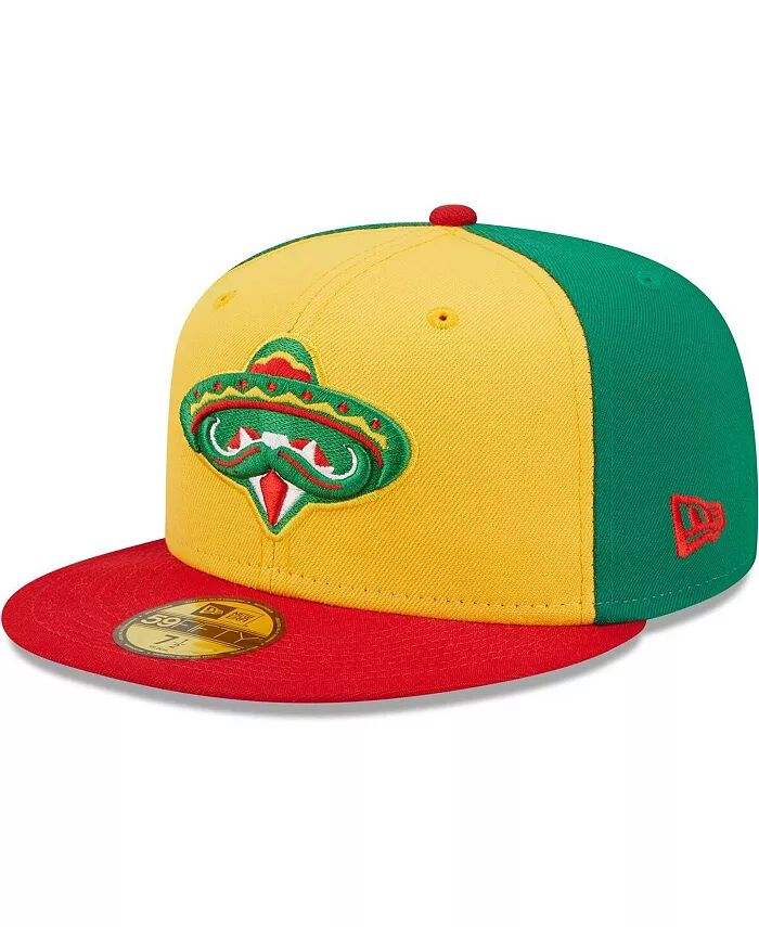 

Мужская желтая, красная шапка Diamantes de Arkansas Copa De La Diversion 59FIFTY Fitted Hat New Era