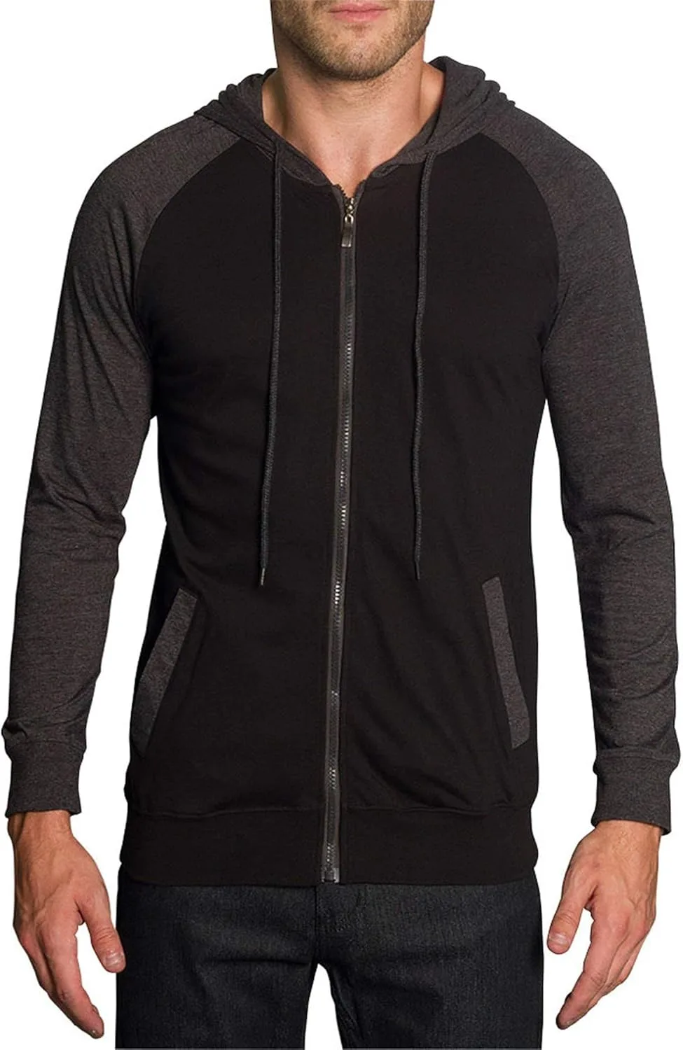 

VICTORIOUS мужской легкий худи с молнией