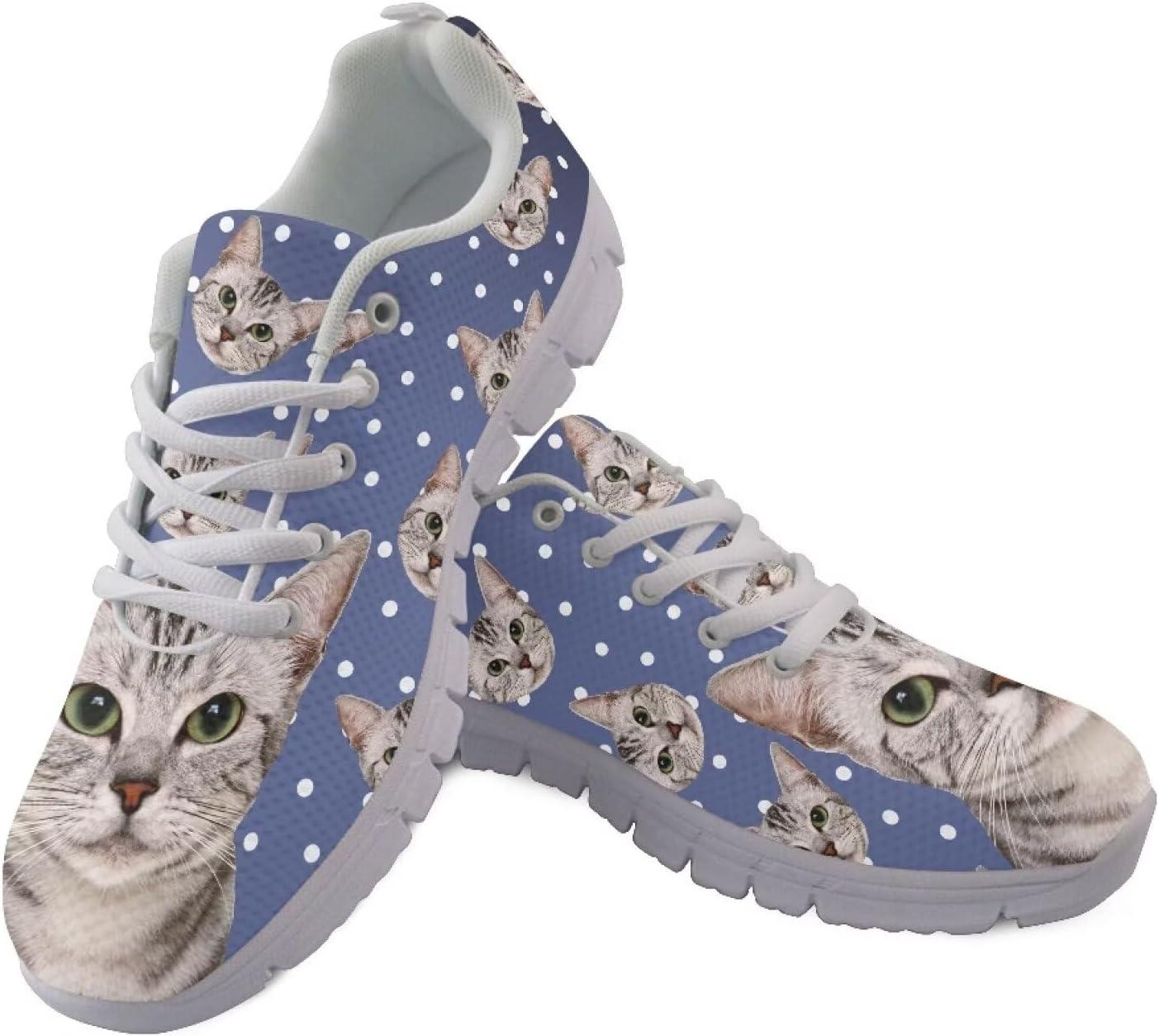 

Кроссовки AmzPrint для мужчин для работы на велосипеде, медсестрам, ресторанам, прогулок, белая подошва, беговые кроссовки для мужчин