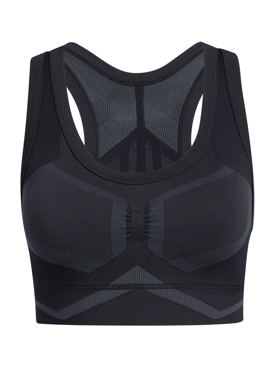

Спортивный бюстгальтер без косточек ADIDAS SPORTSWEAR, черный