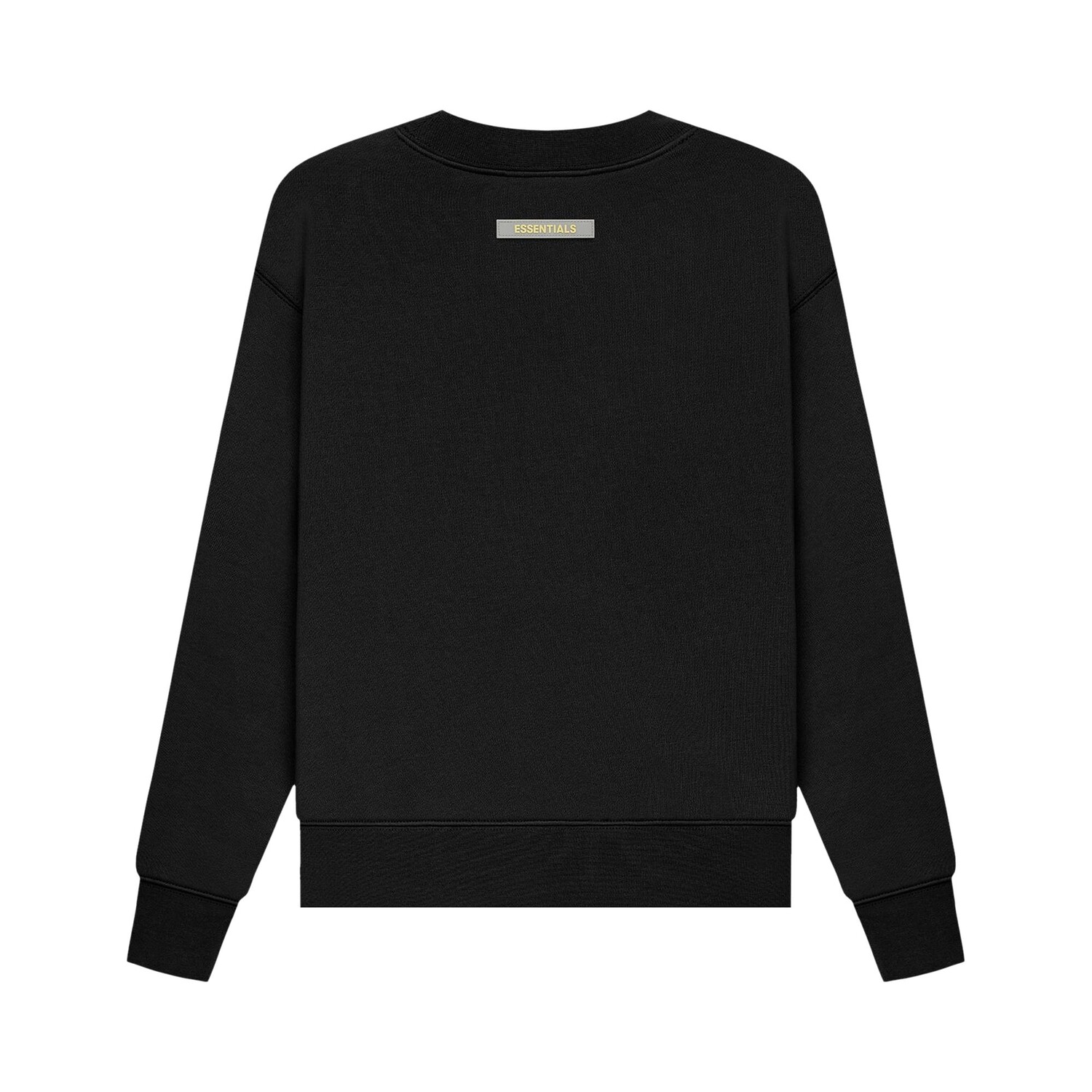Детский пуловер с круглым вырезом Fear of God Essentials, черный — фото 2