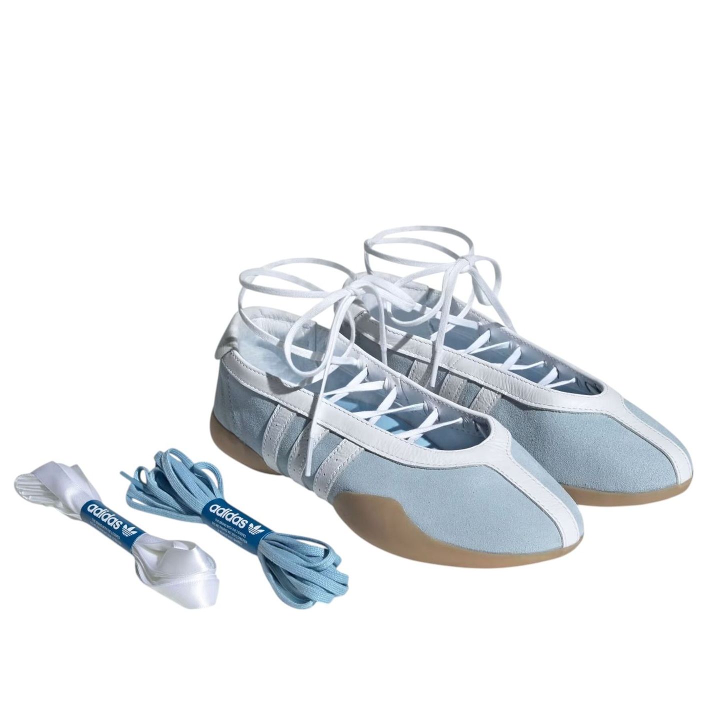 Кроссовки (WMNS) adidas Taekwondo Mei Ballet 'Clear Sky' — фото 3