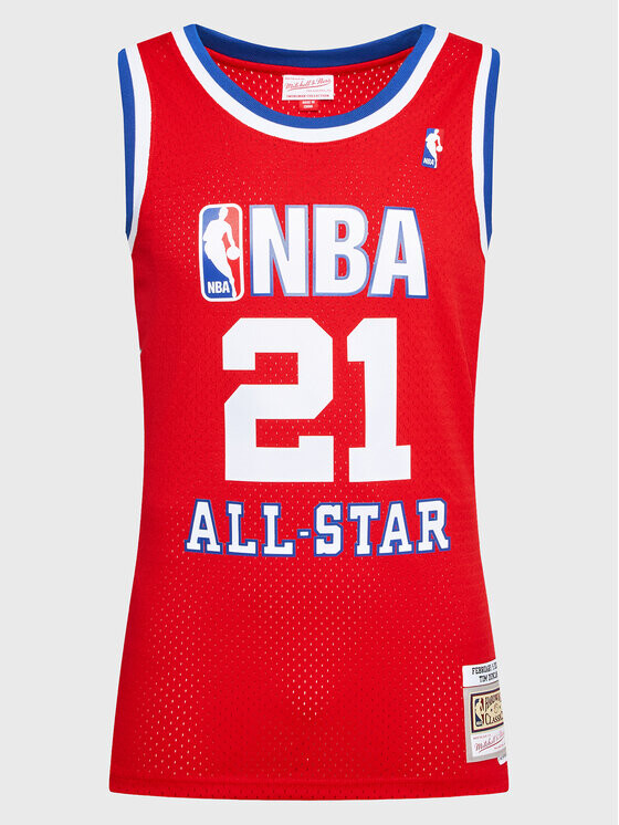 

Майка стандартной посадки Mitchell & Ness, красный