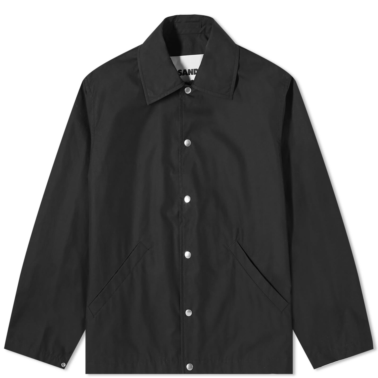 

Куртка Jil Sander Back Logo Coach, черный
