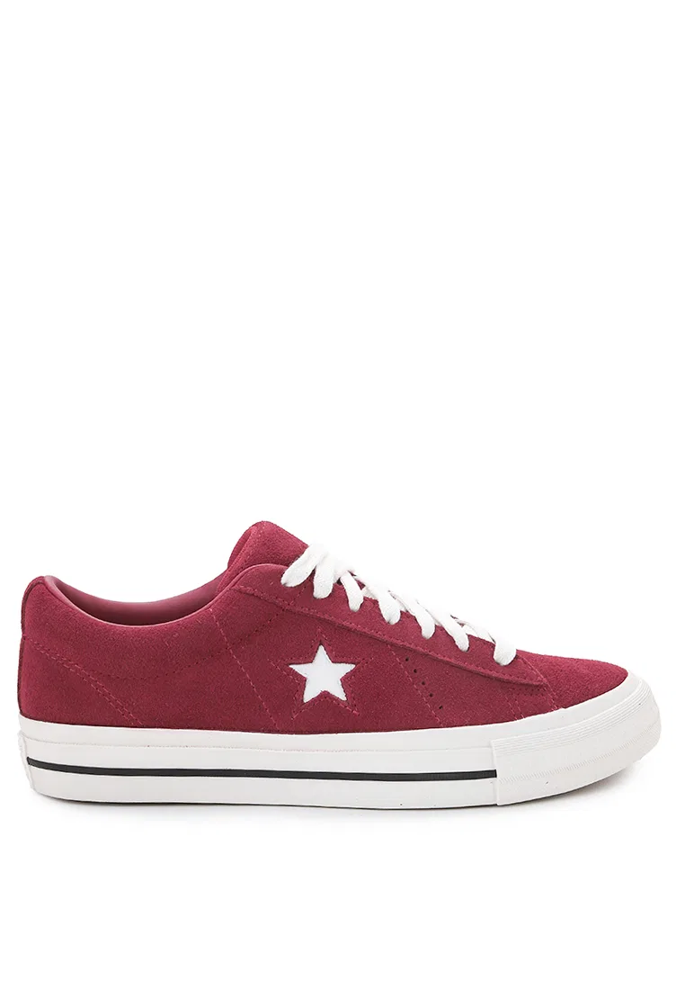 Кроссовки, низкие, One Star 95, Converse, малиновый