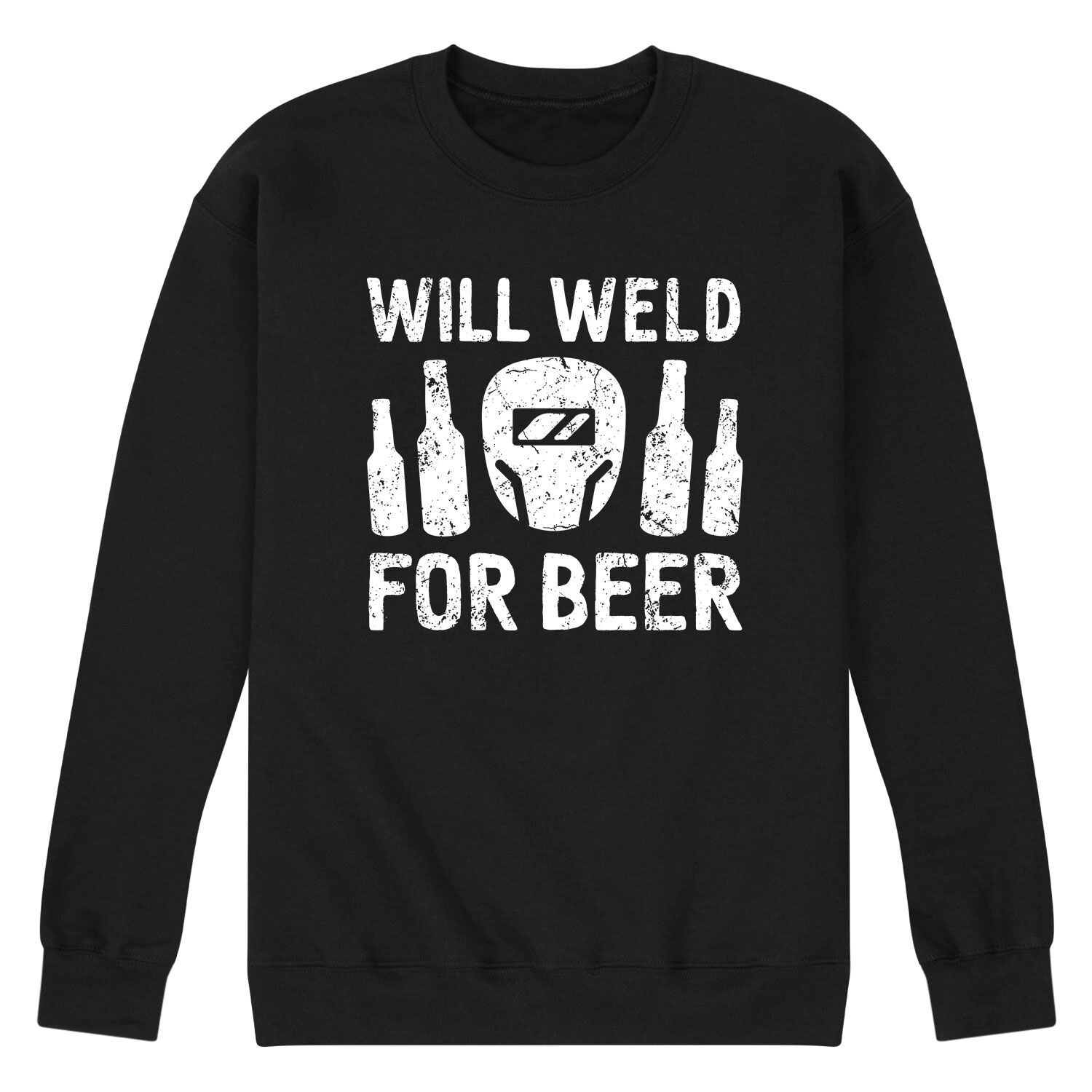 

Мужской свитшот Will Weld For Beer Licensed Character