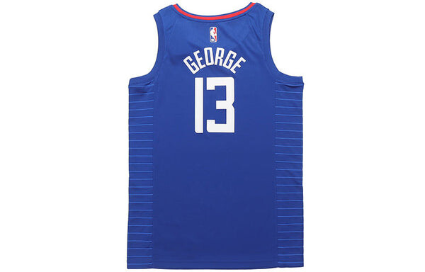 Майка Nike NBA Teams Jersey SW Fan Edition George 20-21 Season Blue, синий — фото 2