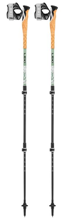 

Палки Cross Trail Lite Carbon 100-135 см белые, черные, Envy Leki